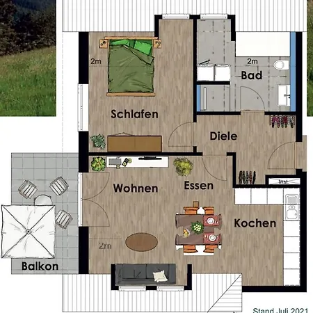 Daire Adlerhorst Baiersbronn